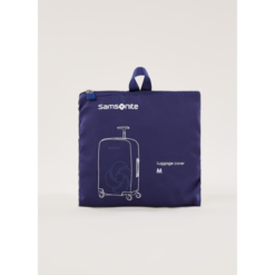 Samsonite Accessoires Foldable Luggage Cover M Midnight Blue Kofferhoes