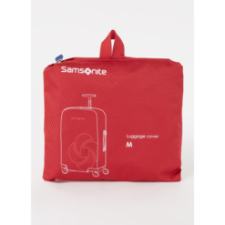 Samsonite Accessoires Foldable Luggage Cover M Red Kofferhoes