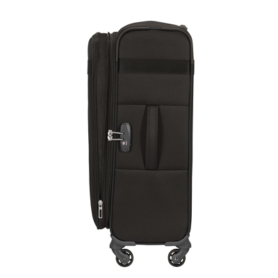 Samsonite Citybeat Spinner 66 Exp Black Zachte Koffer 6 Samsonite Citybeat Spinner 66 Exp Black Zachte Koffer - Afbeelding 4