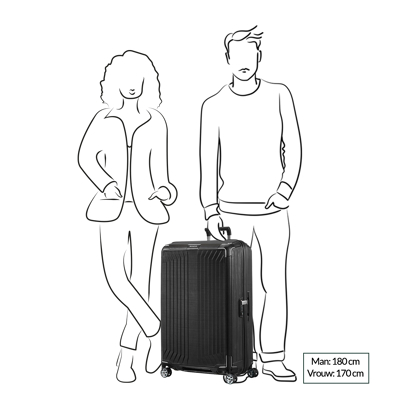 Samsonite Lite Box Spinner 75 Deep Blue Harde Koffer 3 Samsonite Lite Box Spinner 75 Deep Blue Harde Koffer