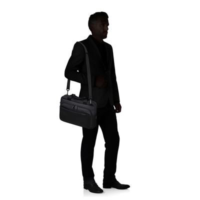 Samsonite 135074 1041 Mysight Schoudertas 14.1 Inch Zwart 3 Samsonite 135074 1041 Mysight Schoudertas 14.1 Inch Zwart