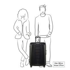 Samsonite Proxis Spinner 75 Petrol Blue Harde Koffer
