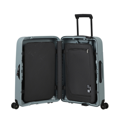 Samsonite Magnum Eco Spinner 55 Koffer Ice Blue Blauw Reiskoffer 6 Samsonite Magnum Eco Spinner 55 Koffer Ice Blue Blauw Reiskoffer - Afbeelding 4