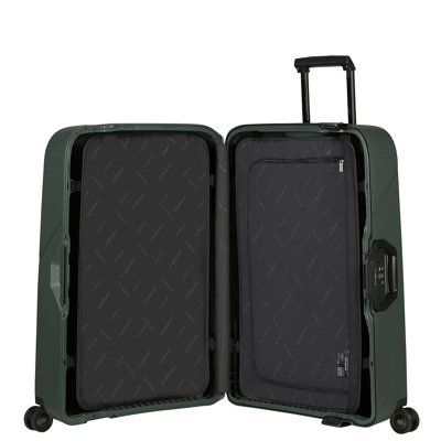 Samsonite Magnum Eco Spinner 75 Koffer Forest Green Groen Reiskoffer 6 Samsonite Magnum Eco Spinner 75 Koffer Forest Green Groen Reiskoffer - Afbeelding 4