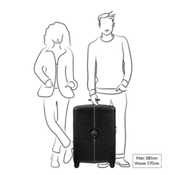 Samsonite Ibon Spinner 76 Off White Harde Koffer