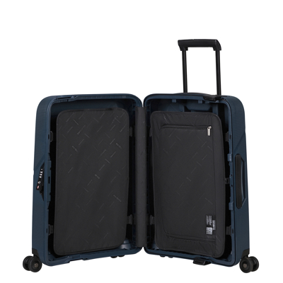 Samsonite Magnum Eco Spinner 55 + 75 Set Midnight Blue Harde Koffer 5 Samsonite Magnum Eco Spinner 55 + 75 Set Midnight Blue Harde Koffer - Afbeelding 3