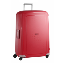 Samsonite S'Cure 4 Delige Kofferset 55/69/75/81 Crimson Red Harde Koffer