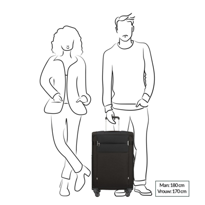 Samsonite Citybeat Spinner 66 Exp Red Zachte Koffer 3 Samsonite Citybeat Spinner 66 Exp Red Zachte Koffer