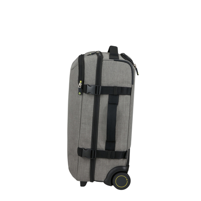 Samsonite Securipak Duffle/Wheels 55 Cool Grey Handbagage Koffer Trolley 3 Samsonite Securipak Duffle/Wheels 55 Cool Grey Handbagage Koffer Trolley
