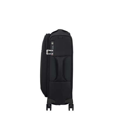 Samsonite D'Lite Spinner 55 Exp Black Zachte Koffer 3 Samsonite D'Lite Spinner 55 Exp Black Zachte Koffer