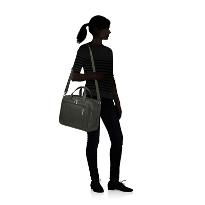 Samsonite Respark Schoudertas Met 15,6 Inch Laptopvak 747701299700000 RPet/Gerecycled Groen 3 Samsonite Respark Schoudertas Met 15,6 Inch Laptopvak 747701299700000 RPet/Gerecycled Groen