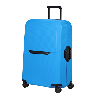 Samsonite Magnum Eco Spinner 75 Summer Blue Harde Koffer 5 Samsonite Magnum Eco Spinner 75 Summer Blue Harde Koffer - Afbeelding 3