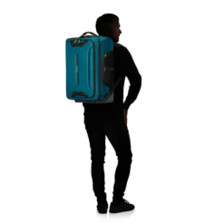 Samsonite Ecodiver Duffle/Wheels 55 Backpack Petrol Blue/lime Reistas