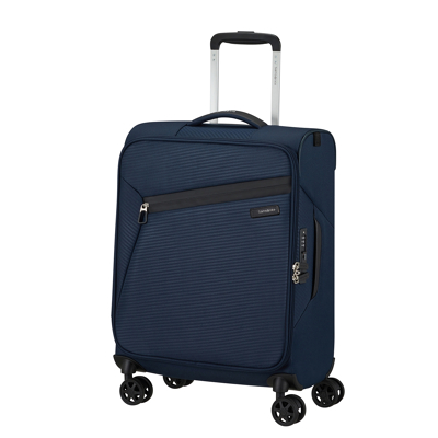 Samsonite Litebeam Spinner 55 Midnight Blue Zachte Koffer 5 Samsonite Litebeam Spinner 55 Midnight Blue Zachte Koffer - Afbeelding 3