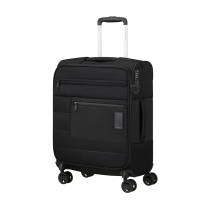 Samsonite Vaycay Spinner 55/40 Black Zachte Koffer 5 Samsonite Vaycay Spinner 55/40 Black Zachte Koffer - Afbeelding 3