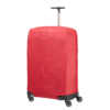 Samsonite Accessoires Foldable Luggage Cover L/M Red Kofferhoes