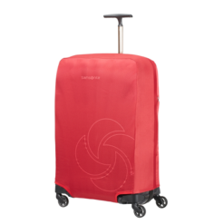 Samsonite Accessoires Foldable Luggage Cover L/M Red Kofferhoes